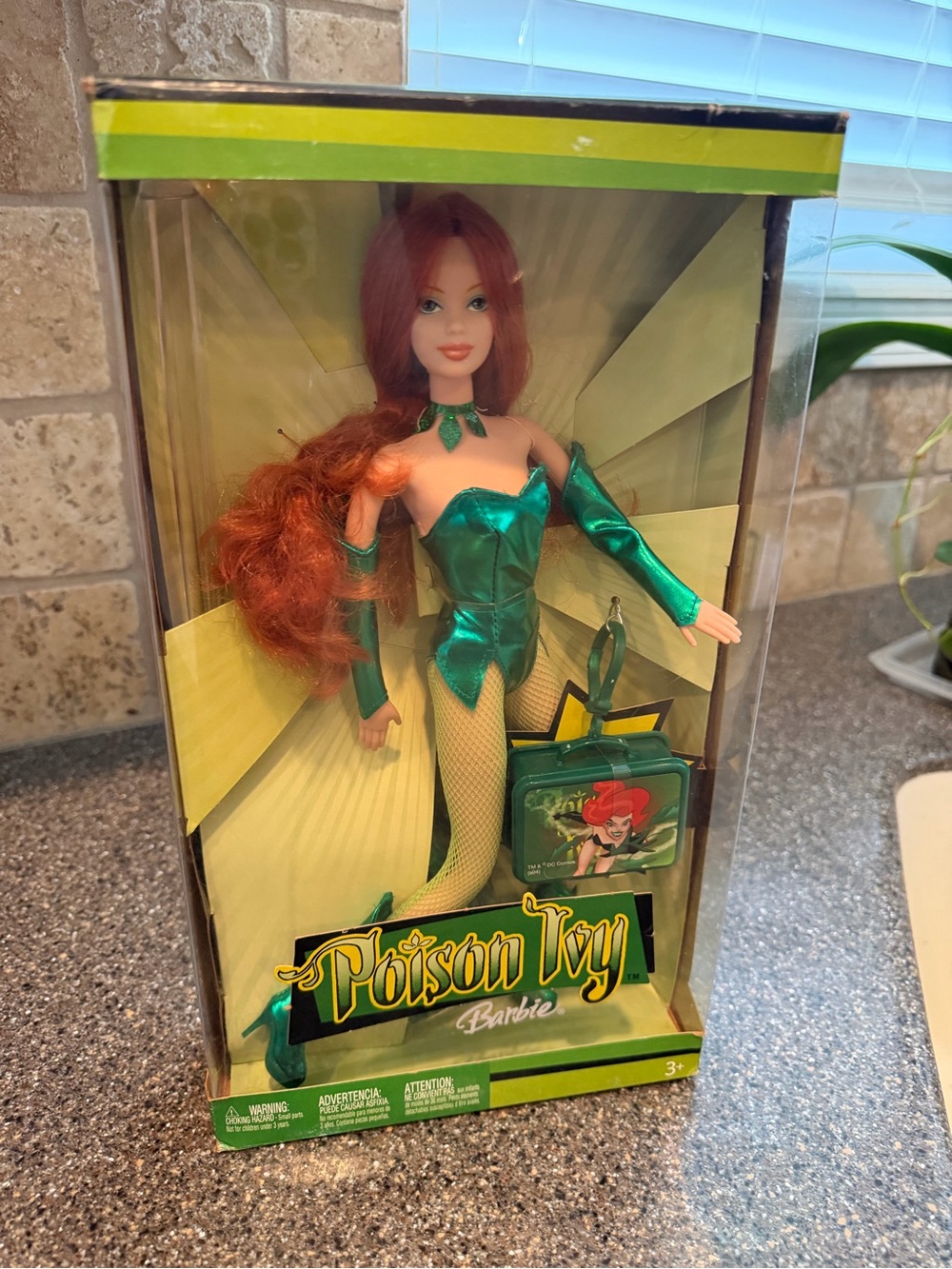 2004 Mattel DC Comics Poison Ivy Barbie NRFB Rare New in Box Collector Doll